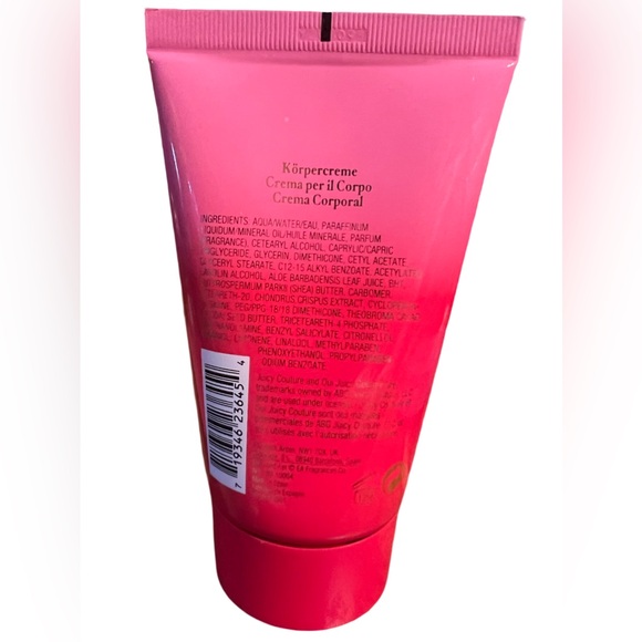 Juicy Couture & Bella Lux NWT 4.2 Oz OUI Body Cream & Gold Heart Hand Decor - Picture 10 of 13